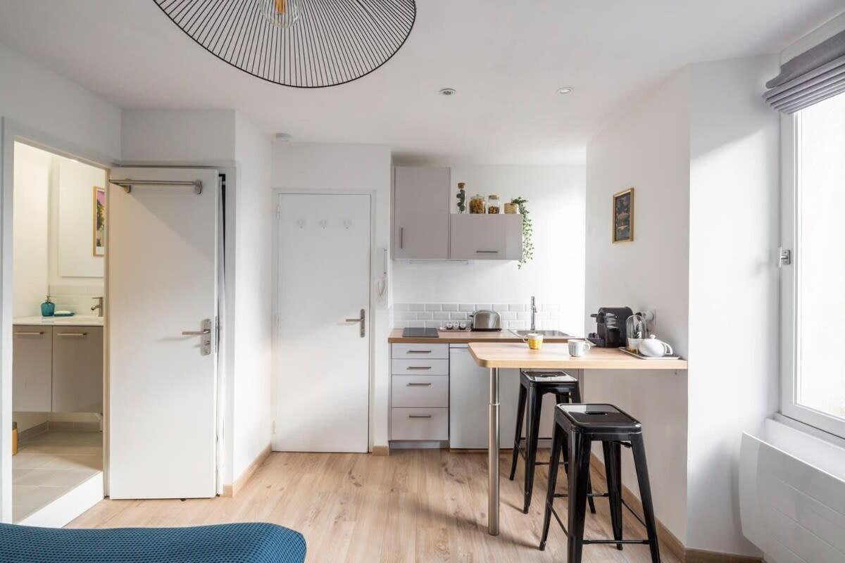 L'Eden Studio Moderne Et Lumineux Proche Centre Rennes Kültér fotó