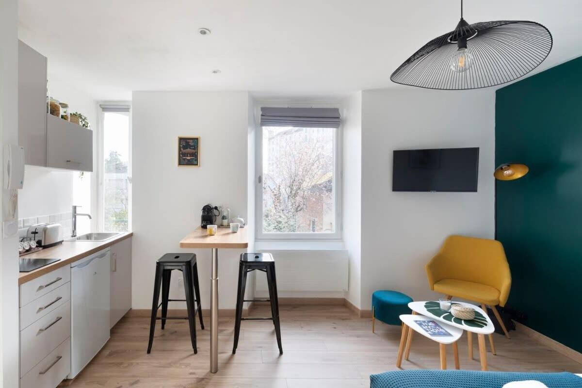 L'Eden Studio Moderne Et Lumineux Proche Centre Rennes Kültér fotó